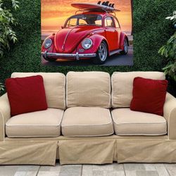 Paula Deen Beige Starter Couch