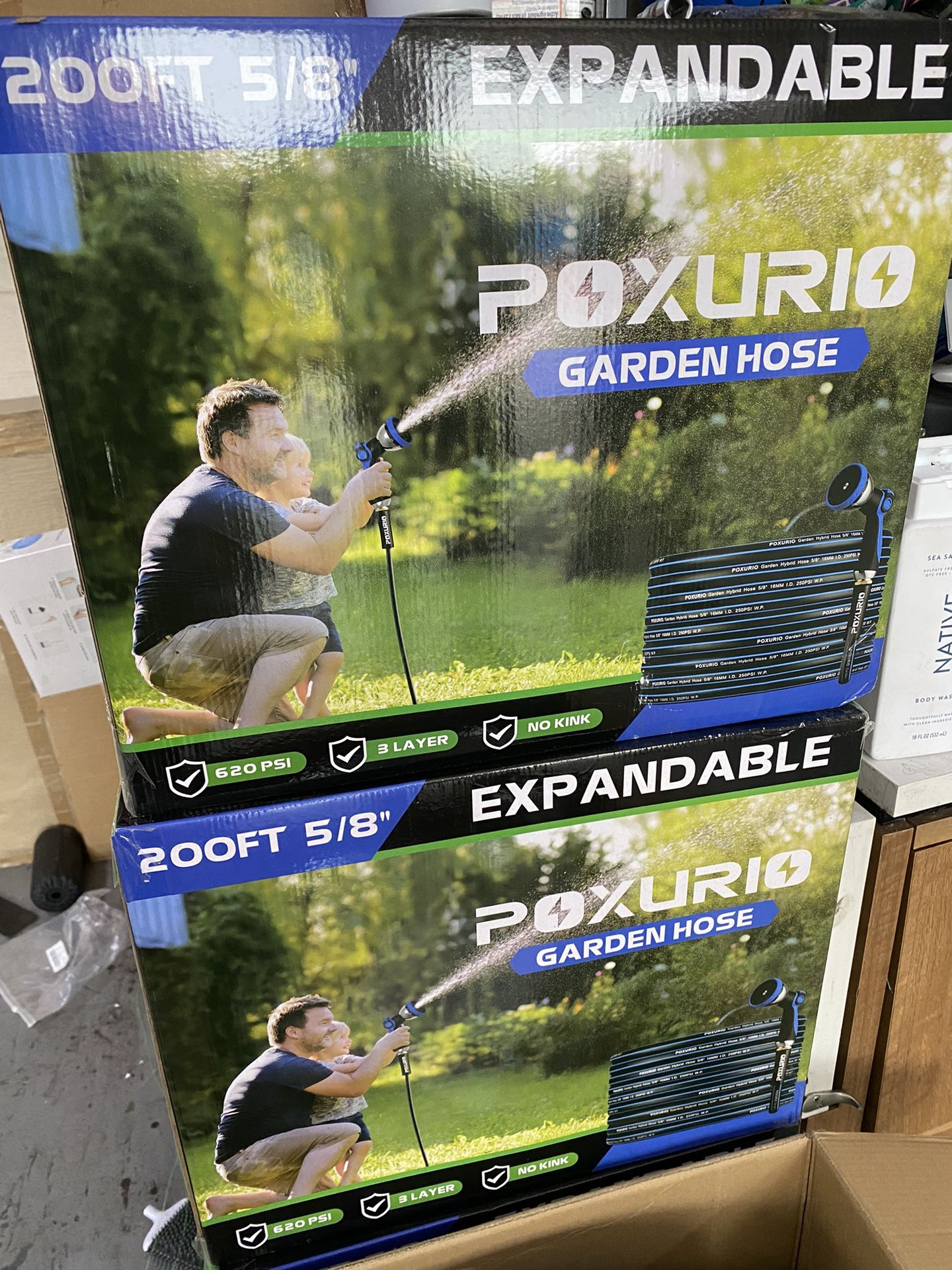 Poxurio 200ft Garden Hose