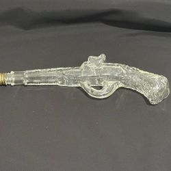 Glass Candy Container Pistol Gun