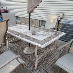 Patio Furniture With Umbrella 