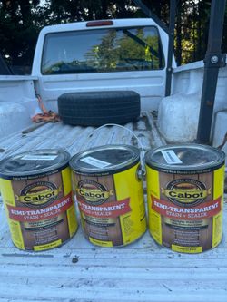 Cabot Semi-Transparent Stain + Sealer