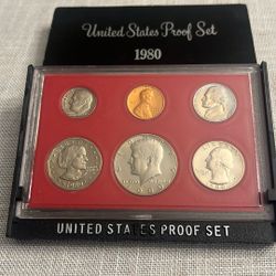 United States Proof Set 1980