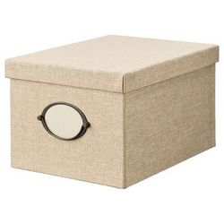 IKEA KVARNVIK Beige Decorative Storage Box | NEW STILL IN PACKAGING | 4 Available for $20 Each