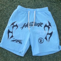 Hellstar shorts, baby blue, size M