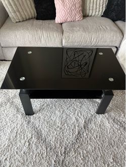 GLASS COFFEE TABLE