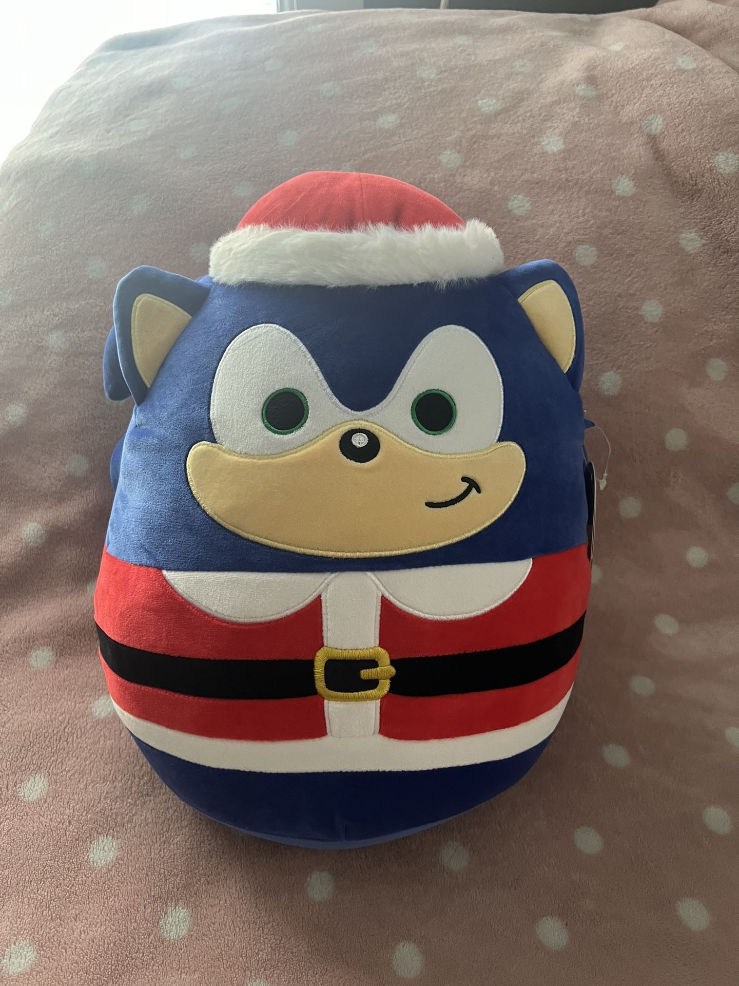 Sonic Santa Squishmallow