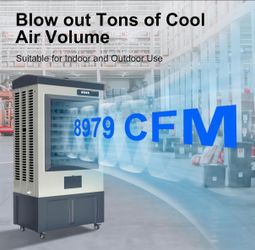 Swamp cooler, 36 Gallon -60AI (HN)
