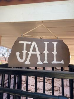 Western Cowboy decor jail