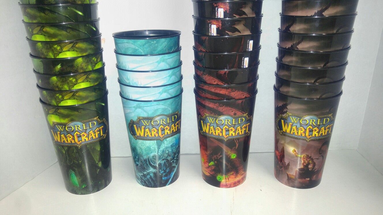 World of Warcraft WOW 32oz Collectors Cups