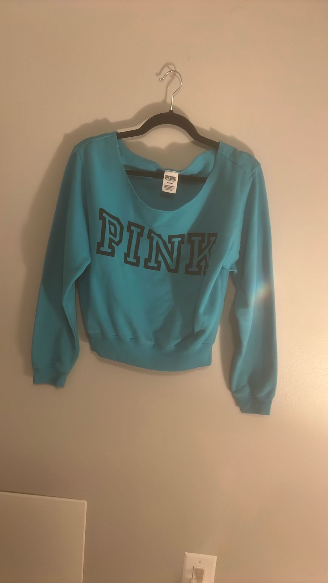 Long Sleeve Turquoise Top 