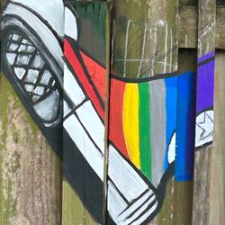 My Creations On Wood And Murals On Wall