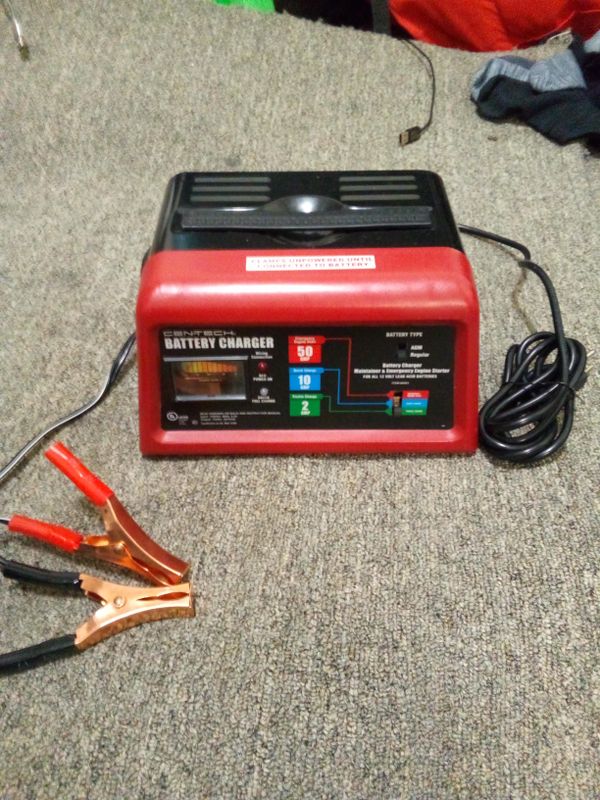 Centech car battery charger for Sale in Marysville, WA OfferUp