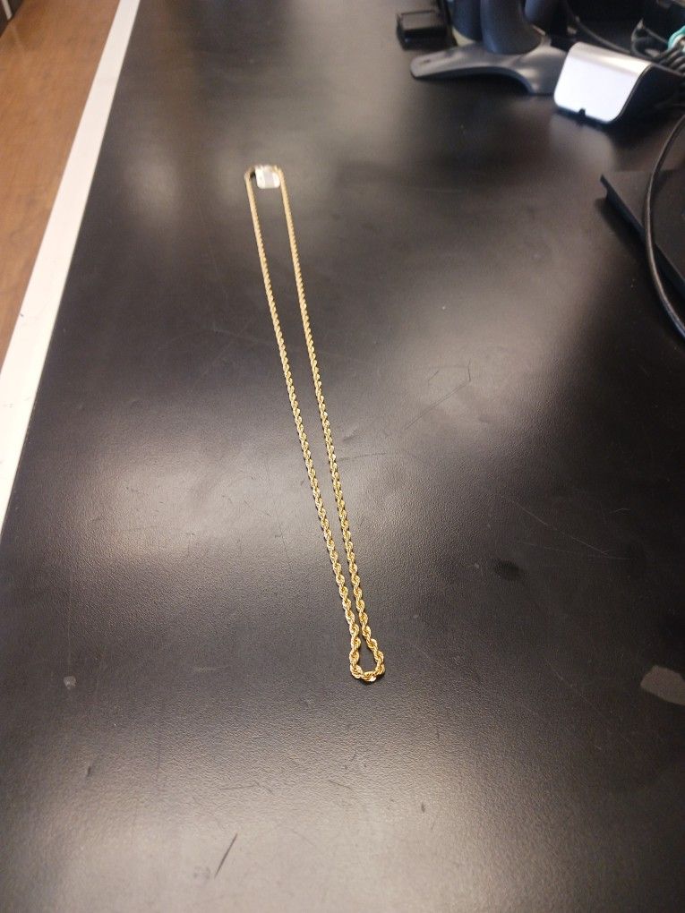 10k Yellow Gold 10.2G Chain