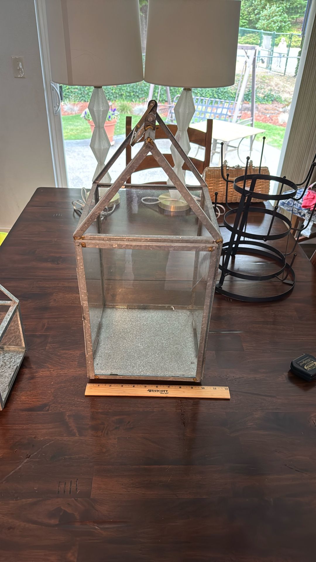 Glass And Metal House