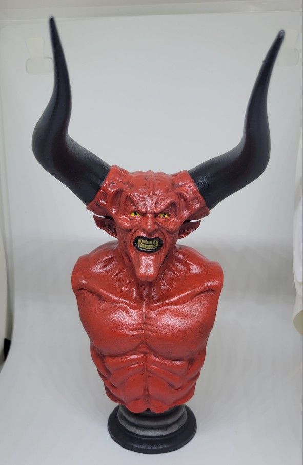 7in Tall Lord Darkness bust - Resin