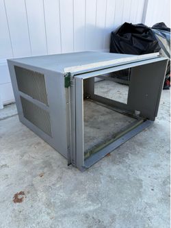 Through the wall chassis for a/c
