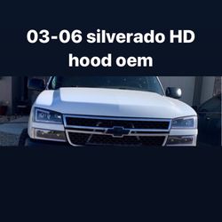 2006 oem silverado hd hood 