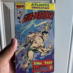 MARVEL VIDEO - SUB MARINER VHS TAPE 