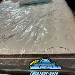 Serenity Queen Mattress And Boxspring Bed Set New Cama 