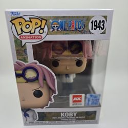 Funko Pop! One Piece Koby Anime Expo 2025 Con Sticker Exclusive