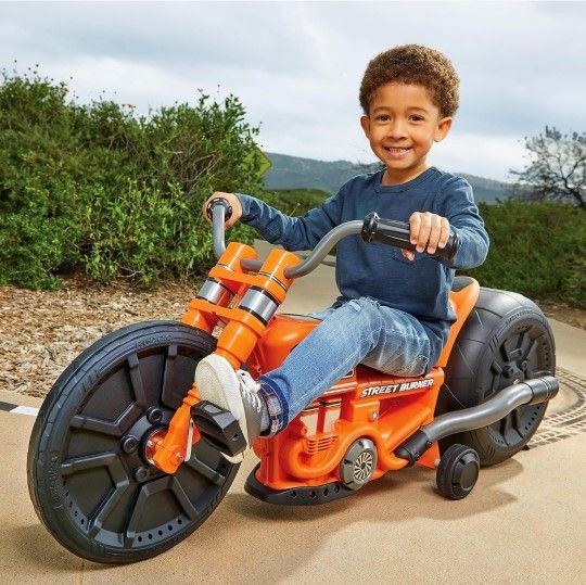 Little Tikes Street Burner Ride-On with Motorcycle Styling, 