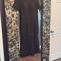 Mid Cocktail Black Dress 