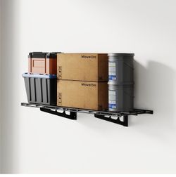 Garage wall mounted shelf