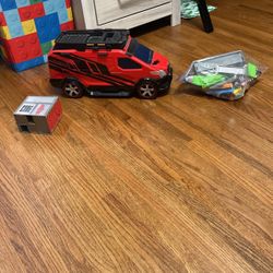 40+ Micro Machines With Van, Semi Truck, Construction Site, And Set Backgrounds