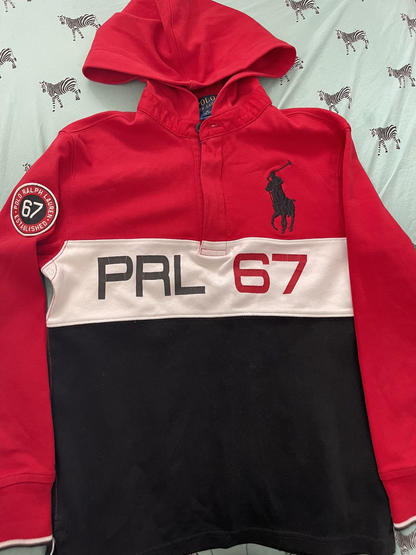 Polo Ralph Lauren PRL 67 Rugby Sweatshirt 1/4 Zip