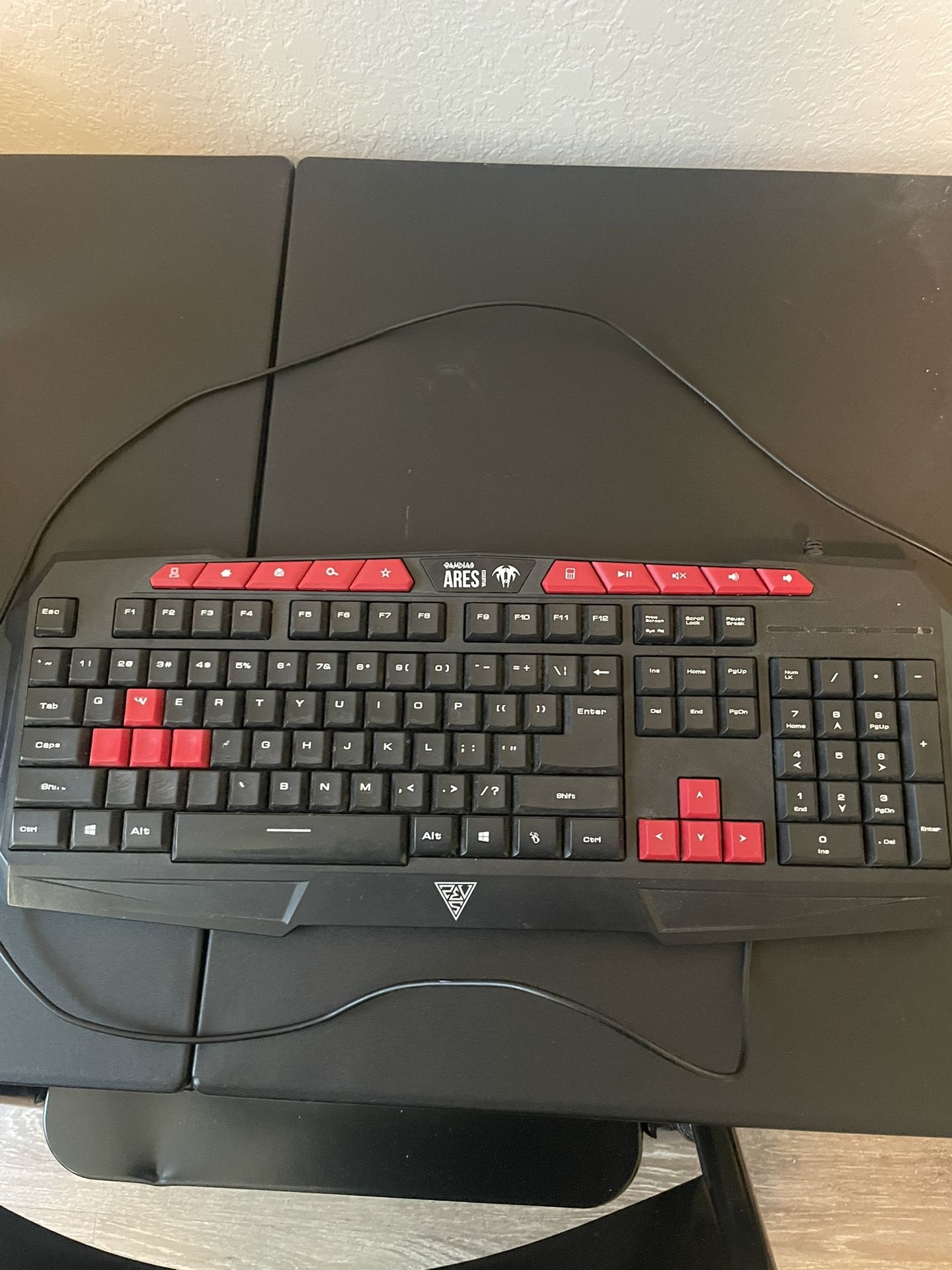 GAMDIAS ARES Essential Gaming Keyboard – Wired, RGB