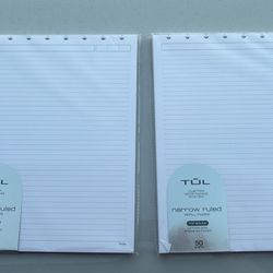 TUL Notebook Refill Pages - 2 Packs 