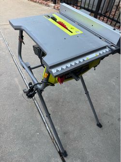 Ryobi 10in table saw with upgraded Diablo blade