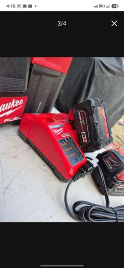 One battery and brand new charger