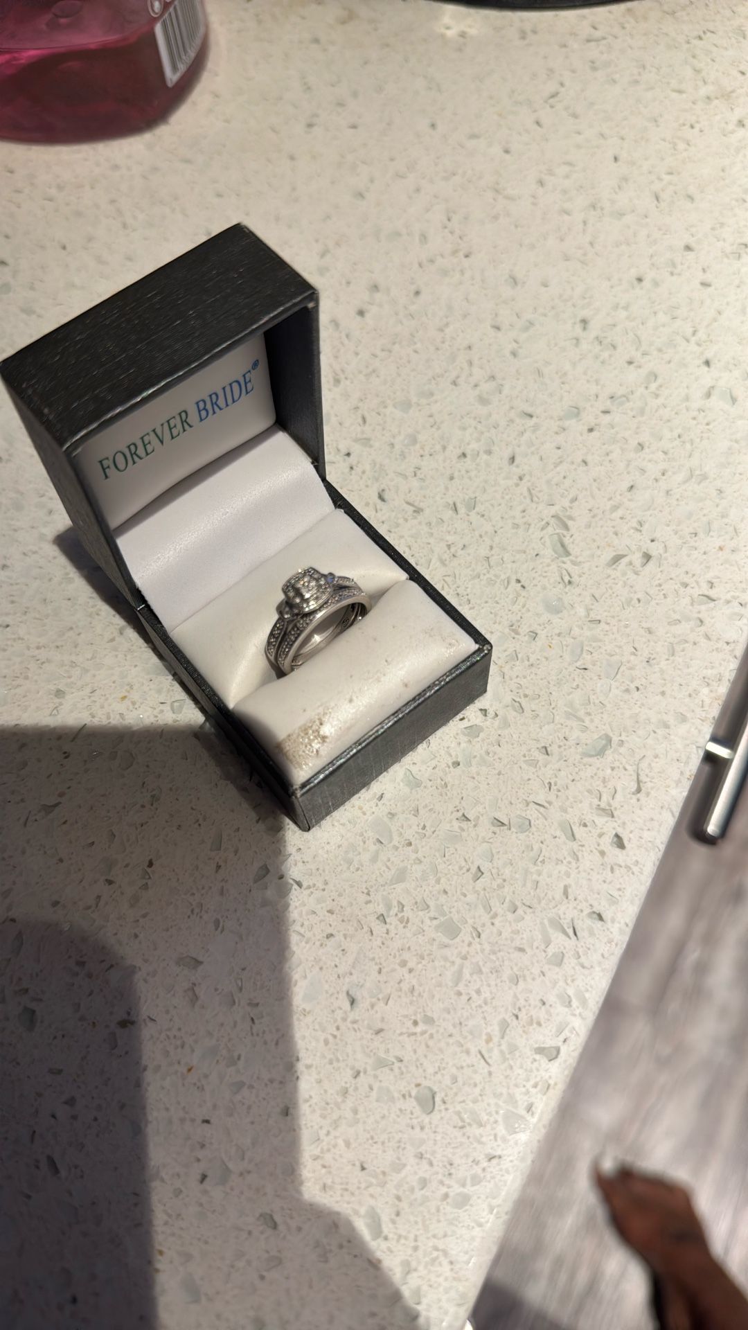 Silver Diamond Ring