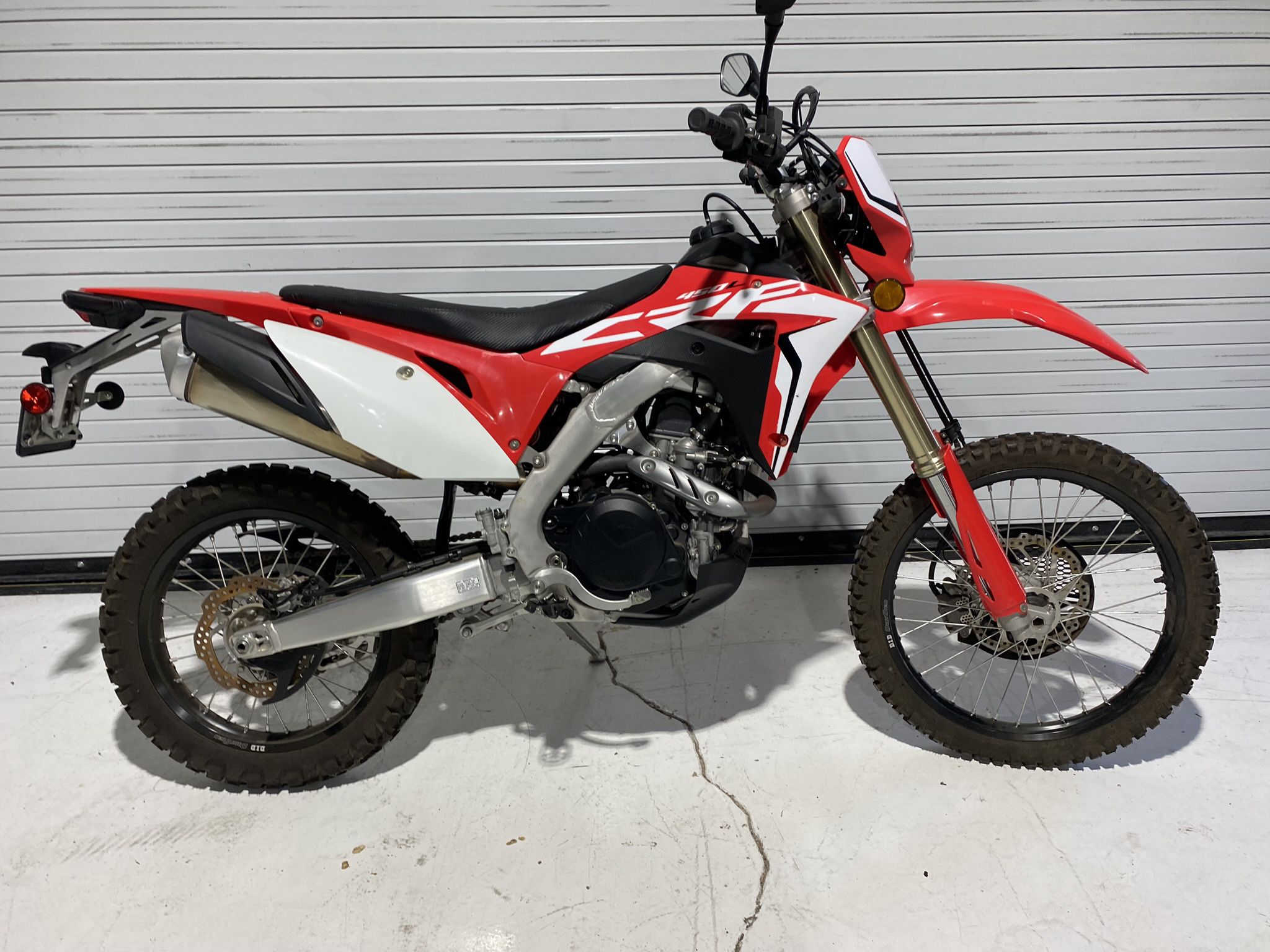 2019 Honda Crf450L Only 120 Miles Street Legal Plated