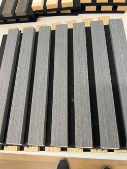 3 sides Black wood veneer ( looks Grey)