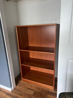 Nice Brown Bookshelf!