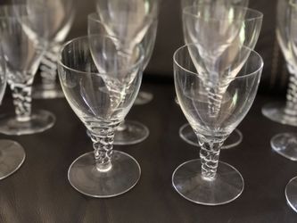Crystal stemware