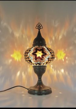 Handmade Turkish Table Mosaic Lamps 