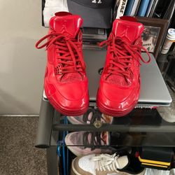 Jordan’s Reds 4- Size 12 Good Shape