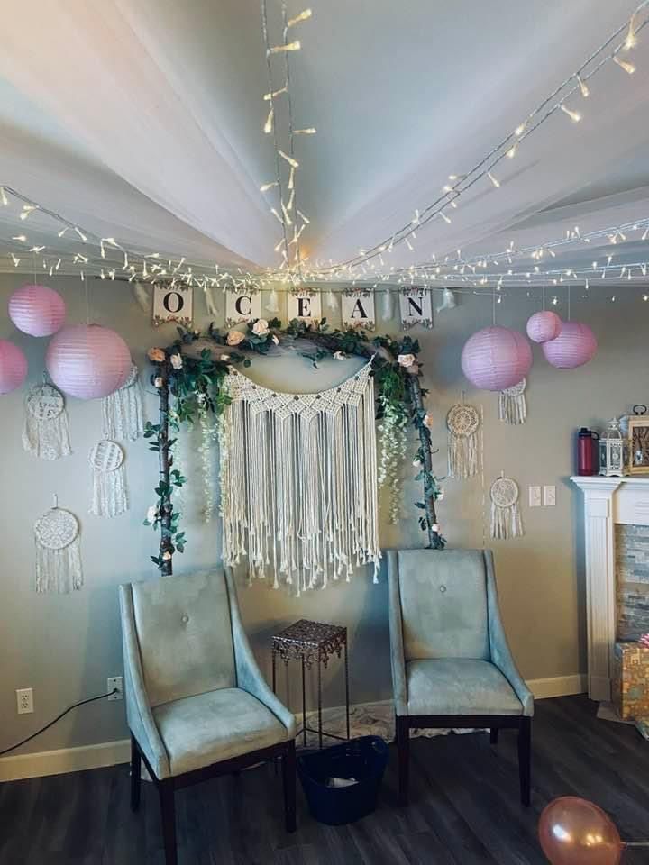 Wedding Or Baby Shower Archway Background Plus More