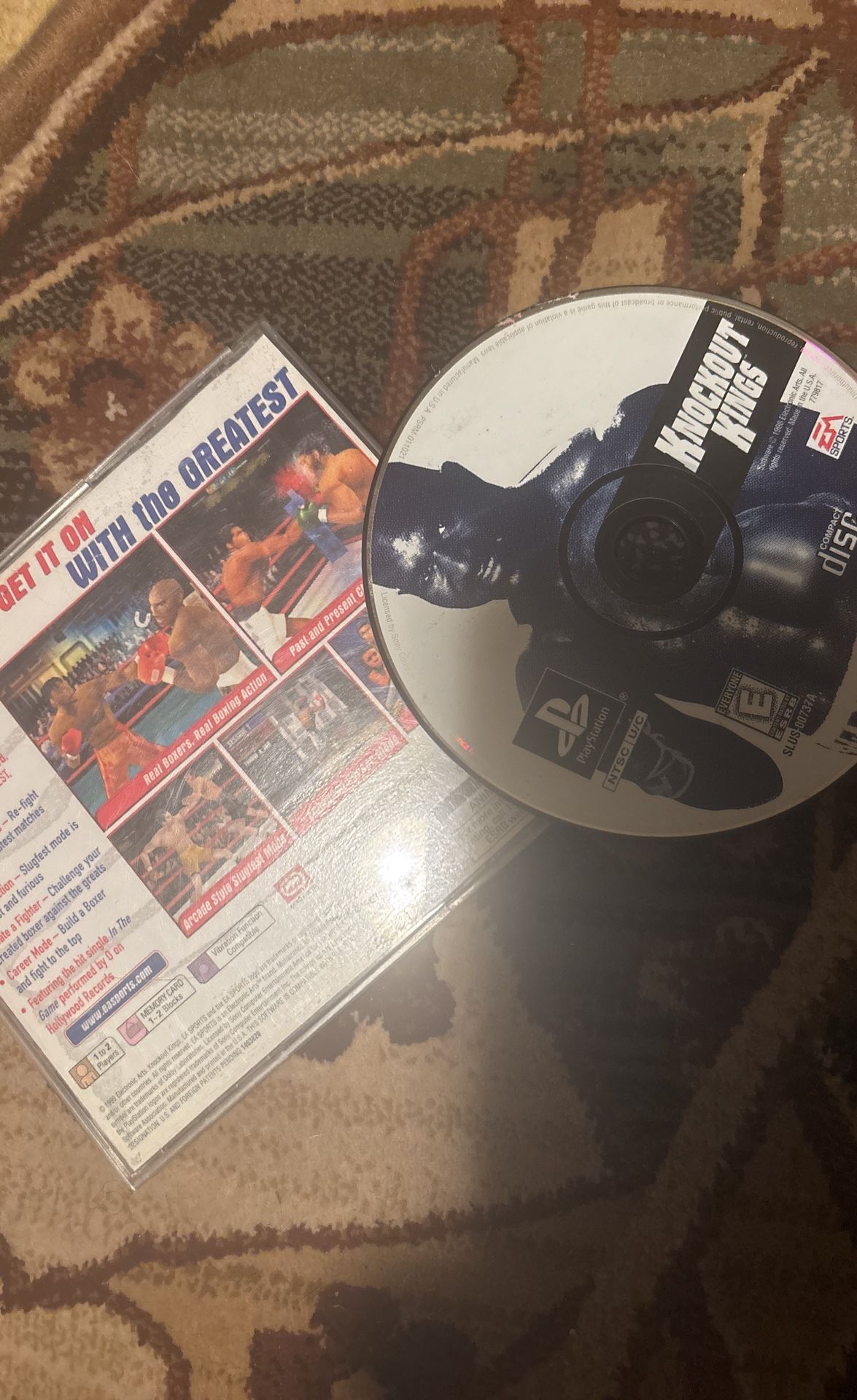 Knockout Kings PlayStation 98 Holyfield