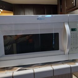 2017 Whirlpool Over The Range Microwave Model: WMH31017FW