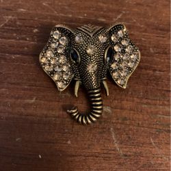 Elephant Brooche