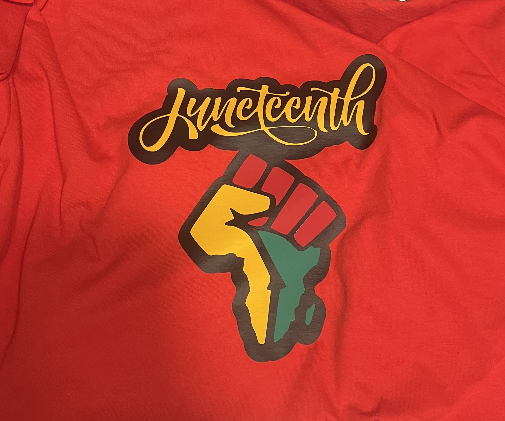 Juneteenth Red T-Shirt