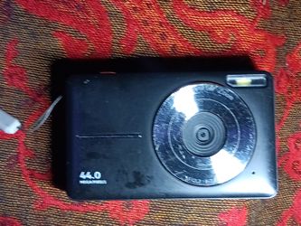 44MP Compact Digital Camera Black