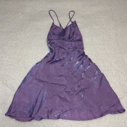 Princess Polly Women Purple Celena Slip Mini Dress