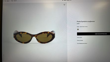 Prada Symbole Sunglasses Tortoise