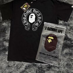 🏆bape/chrome Hearts🏆