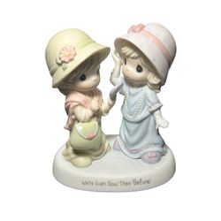 Precious Moments 103032 We’re Even Better Now Than Before Figurine. Figurine is pre-owned. Figurine is approximately 5”L x 5.75”H. NO BOX INCLUDED. No